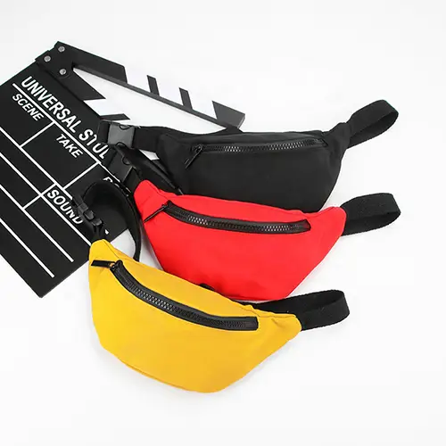 Lightweight Multi-Color Waist Bag with Adjustable Strap